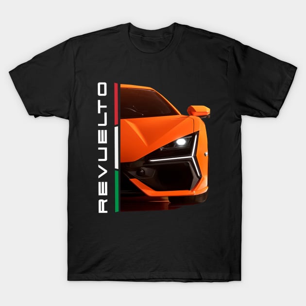Lamborghini Revuelto Supercar Products T-Shirt by Sucker4Supercar